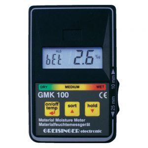 Digitálny vlhkomer Greisinger GMK 100 – drevo, betón