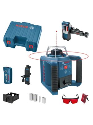 Rotačný laser Bosch GRL 300 HV – Vodorovné a zvislé použitie