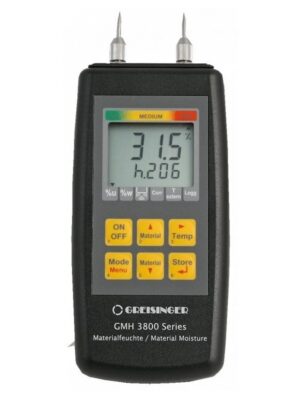 Digitálny vlhkomer Greisinger GMH 3810 – drevo, stavebné materiály
